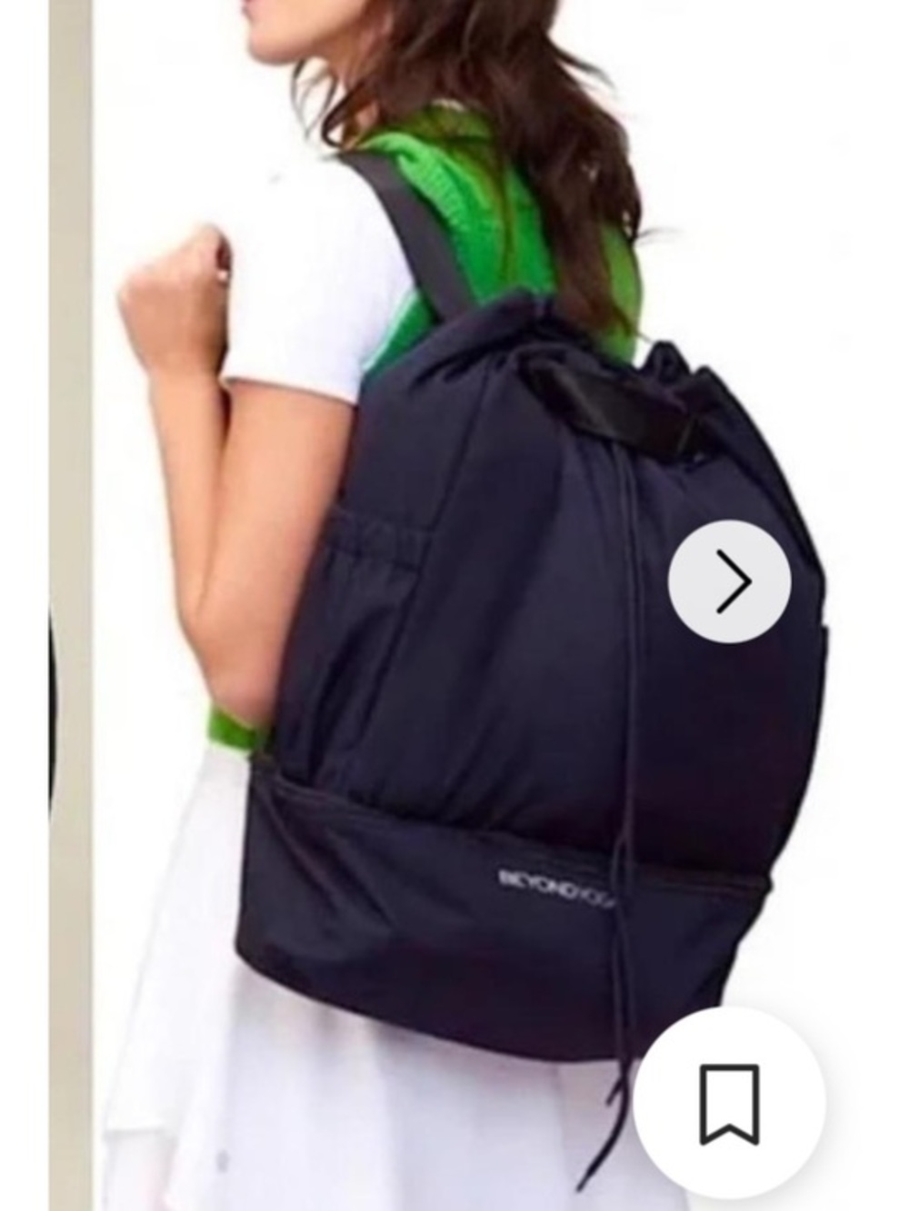 BEYOND YOGA Women's Black Convertible Gym Bag